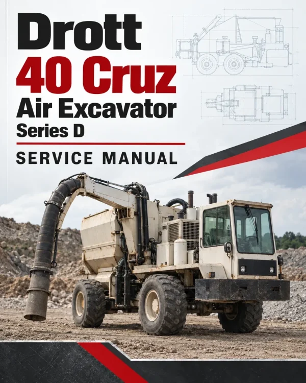 Drott 40 Cruz Air Excavator Series D Service Manual Drott 40 Cruz Air Excavator Series D Service Manual