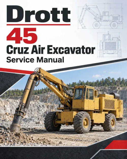 Drott 45 Cruz Air Excavator Service Manual Drott 45 Cruz Air Excavator Service Manual