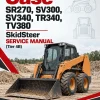 Case SR270, SV300, SV340, TR340, TV380 SkidSteer Service Manual (Tier 4B)