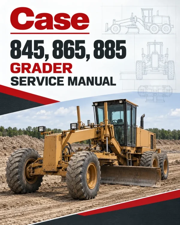 Case 845, 865, 885 Grader Service Manual Case 845, 865, 885 Grader Service Manual