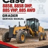 Case 885B, 885B DHP, 885 VHP, 885 AWD Grader Service Manual Case 885B, 885B DHP, 885 VHP, 885 AWD Grader Service Manual