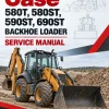 Case 580T, 580ST, 590ST, 690ST Backhoe Loader Service Manual Case 580T, 580ST, 590ST, 690ST Backhoe Loader Service Manual