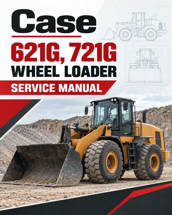 Case 621G, 721G Wheel Loader Service Manual