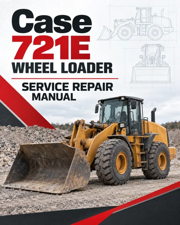 Case 721E Wheel Loader Service Manual