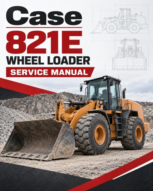 Case 821E Wheel Loader Service Manual Case 821E Wheel Loader Service Manual