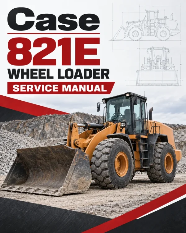 Case 821E Wheel Loader Service Manual
