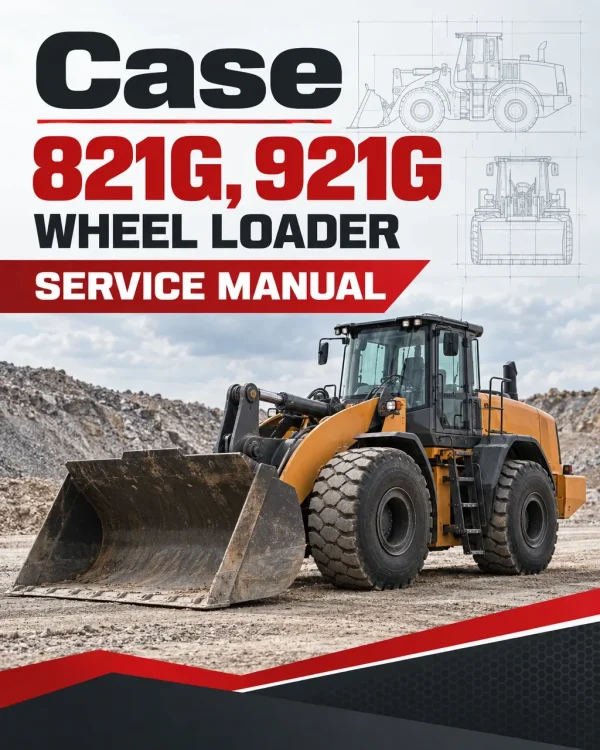 Case 821G, 921G Wheel Loader Service Manual Case 821G, 921G Wheel Loader Service Manual
