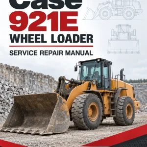 Case 921E Wheel Loader Service Manual Case 921E Wheel Loader Service Manual