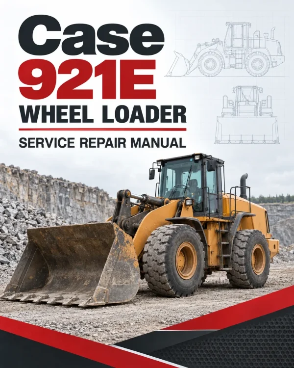 Case 921E Wheel Loader Service Manual