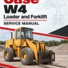 Case W4 Loader and Forklift Service Manual Case W4 Loader and Forklift Service Manual