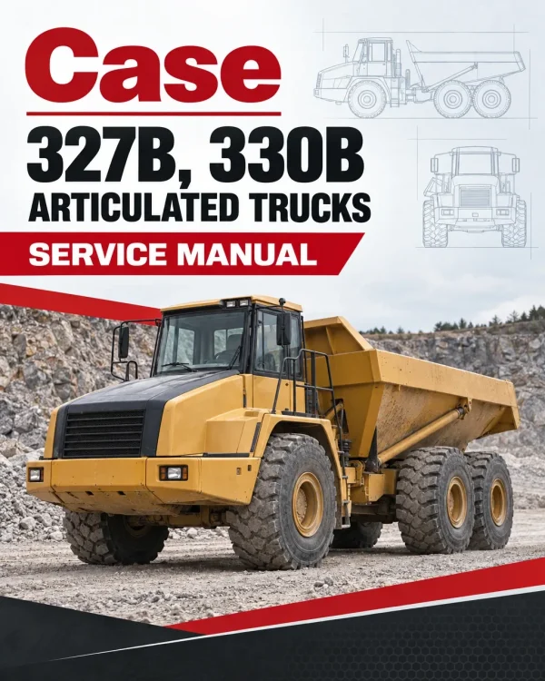 Case 327B, 330B Articulated Trucks Service Manual