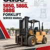 Case 585G, 586G, 588G Forklift Service Manual