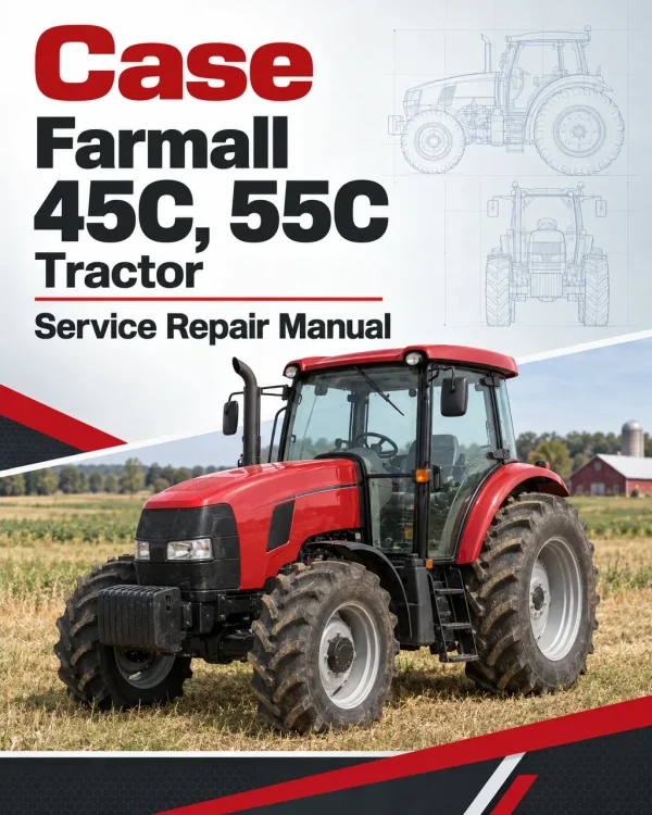 Case Farmall 45C, 55C Tractor Service Manual Case Farmall 45C, 55C Tractor Service Manual