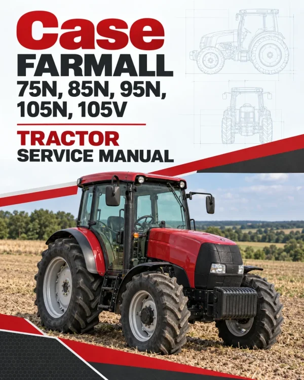 Case Farmall 75N, 85N, 95N, 105N, 105V Tractor Service Manual