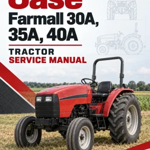 Case Farmall 30A, 35A, 40A Tractor Service Manual
