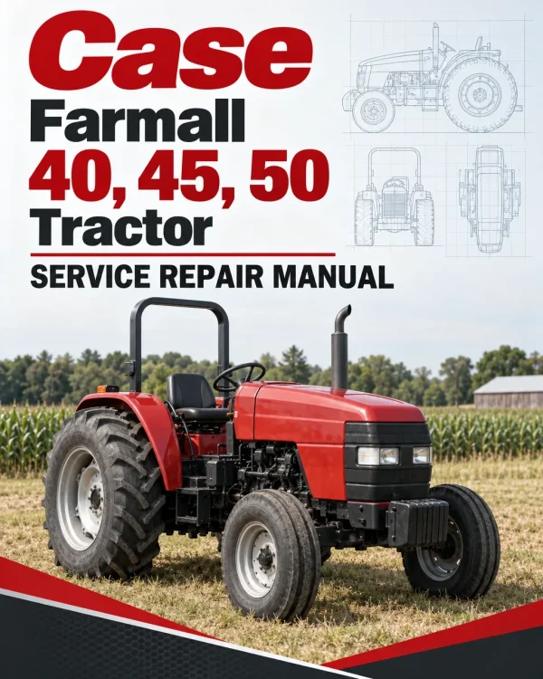 Case Farmall 40, 45, 50 Tractor Service Manual Case Farmall 40, 45, 50 Tractor Service Manual