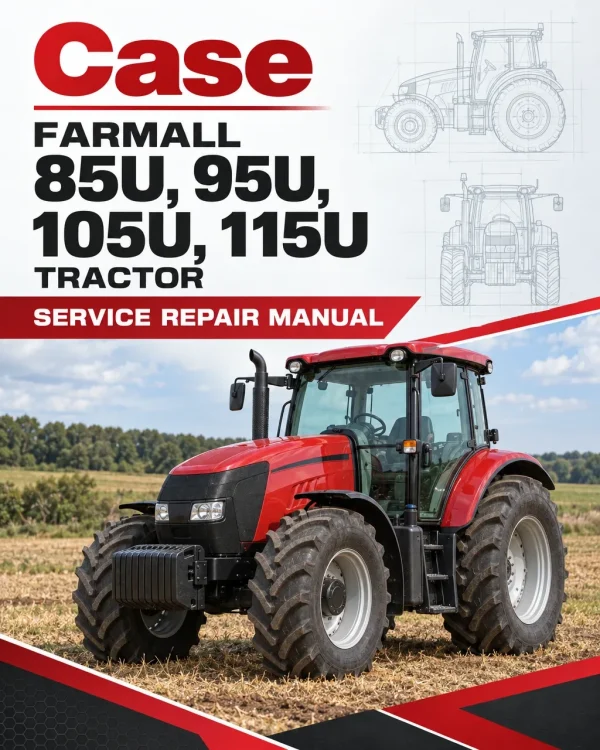 Case Farmall 85U, 95U, 105U, 115U Tractor Service Manual Case Farmall 85U, 95U, 105U, 115U Tractor Service Manual