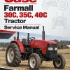 Case Farmall 30C, 35C, 40C Tractor Service Manual