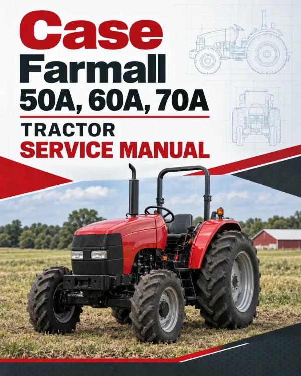 Case Farmall 50A, 60A, 70A Tractor Service Manual
