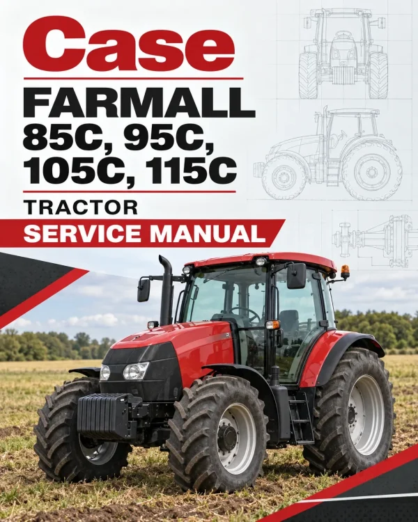 Case Farmall 85C, 95C, 105C, 115C Tractor Service Manual Case Farmall 85C, 95C, 105C, 115C Tractor Service Manual