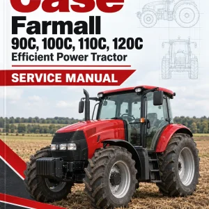Case Farmall 90C, 100C, 110C, 120C Efficient Power Tractor Service Manual