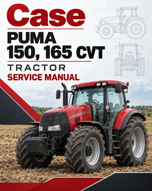 Case Puma 150, 165 CVT Tractor Service Manual Case Puma 150, 165 CVT Tractor Service Manual