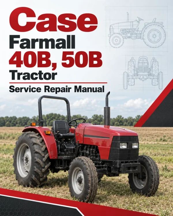 Case Farmall 40B, 50B Tractor Service Manual