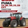 Case Puma 170, 185, 200, 215, 230 CVT Tractor Service Manual Case Puma 170, 185, 200, 215, 230 CVT Tractor Service Manual
