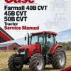 Case Farmall 40B CVT, 45B CVT, 50B CVT Tractor Service Manual Case Farmall 40B CVT, 45B CVT, 50B CVT Tractor Service Manual