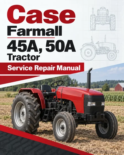 Case Farmall 45A, 50A Tractor Service Manual Case Farmall 45A, 50A Tractor Service Manual
