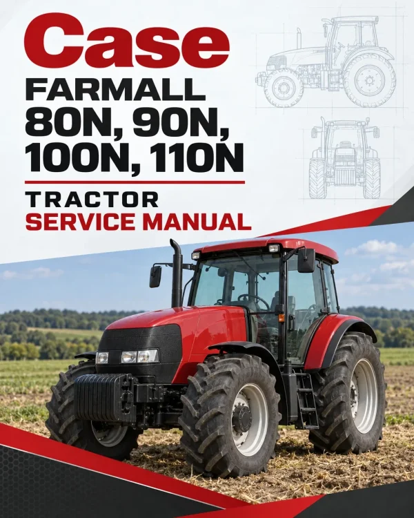 Case Farmall 80N, 90N, 100N, 110N Tractor Service Manual Case Farmall 80N, 90N, 100N, 110N Tractor Service Manual