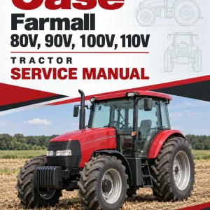 Case Farmall 80V, 90V, 100V, 110V Tractor Service Manual