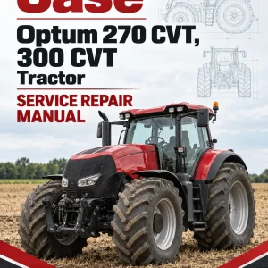 Case Optum 270 CVT, 300 CVT Tractor Service Manual