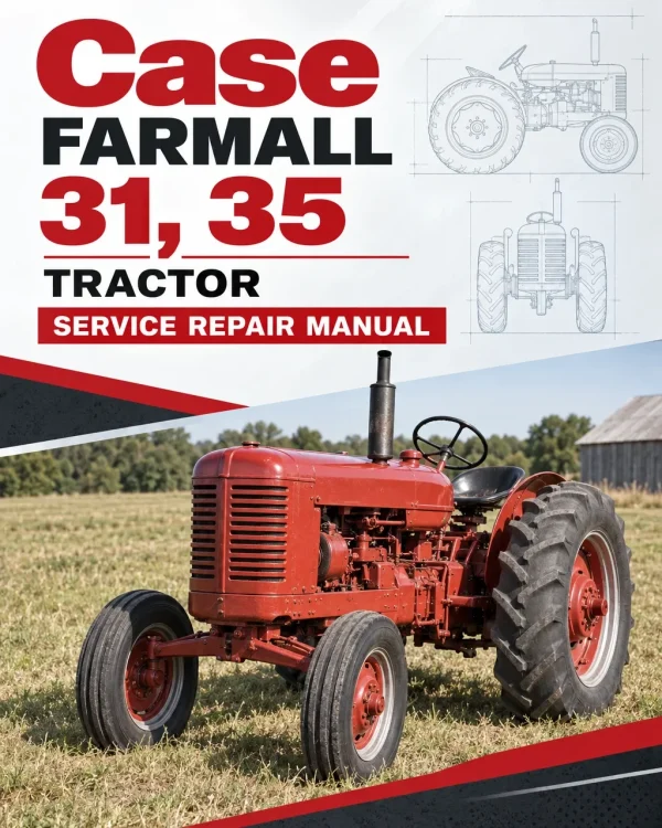 Case Farmall 31, 35 Tractor Service Manual