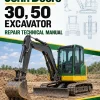 John Deere 30, 50 Excavator Repair Technical Manual (TM1380) John Deere 30, 50 Excavator Repair Technical Manual (TM1380)
