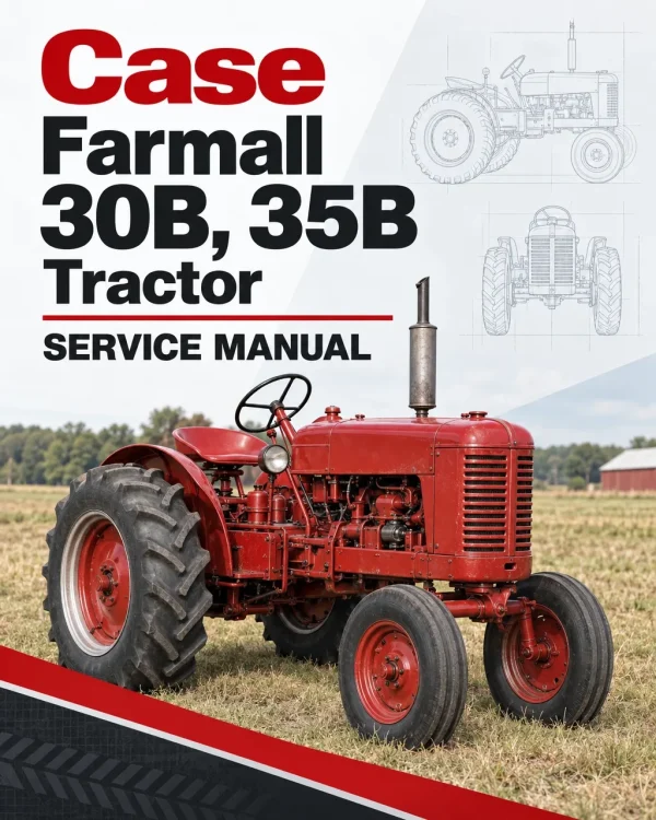 Case Farmall 30B, 35B Tractor Service Manual Case Farmall 30B, 35B Tractor Service Manual