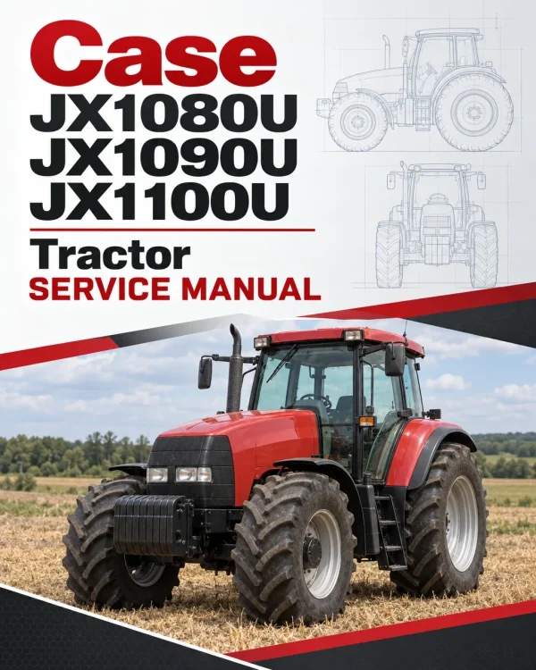 Case JX1080U, JX1090U, JX1100U Tractor Service Manual Case JX1080U, JX1090U, JX1100U Tractor Service Manual