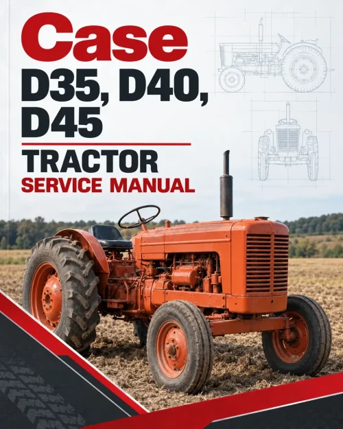 Case D35, D40, D45 Tractor Service Manual Case D35, D40, D45 Tractor Service Manual