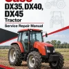 Case DX35, DX40, DX45 Tractor Service Manual Case DX35, DX40, DX45 Tractor Service Manual