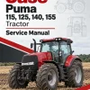 Case Puma 115, 125, 140, 155 Tractor Service Manual