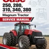 Case 250, 280, 310, 340, 380 Magnum Tractor Service Manual Case 250, 280, 310, 340, 380 Magnum Tractor Service Manual