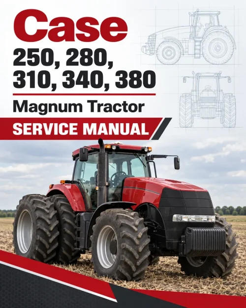 Case 250, 280, 310, 340, 380 Magnum Tractor Service Manual Case 250, 280, 310, 340, 380 Magnum Tractor Service Manual