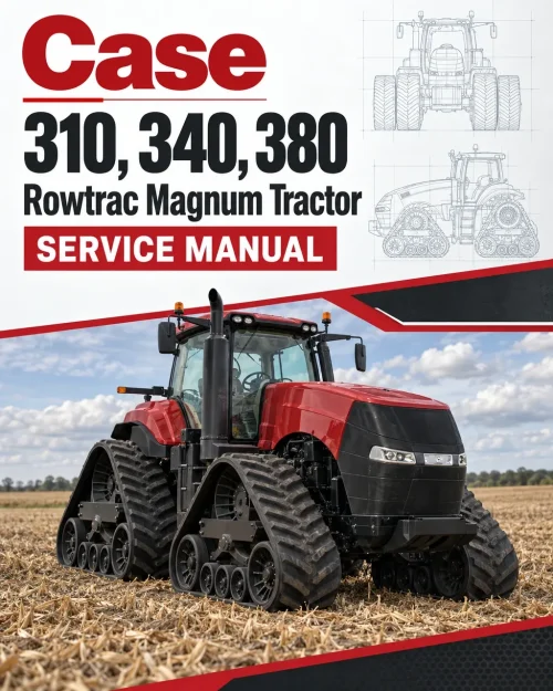 Case 310, 340, 380 Rowtrac Magnum Tractor Service Manual Case 310, 340, 380 Rowtrac Magnum Tractor Service Manual