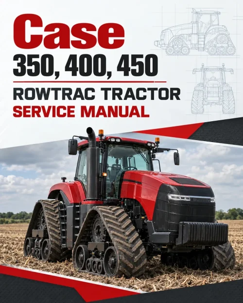 Case 350, 400, 450 Rowtrac Tractor Service Manual