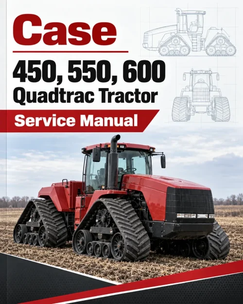 Case 450, 550, 600 Quadtrac Tractor Service Manual Case 450, 550, 600 Quadtrac Tractor Service Manual