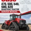 Case 470, 500, 540, 580, 620 Quadtrac Tractor Service Manual Case 470, 500, 540, 580, 620 Quadtrac Tractor Service Manual