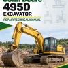 John Deere 495D Excavator Repair Technical Manual