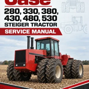 Case 280, 330, 380, 430, 480, 530 Steiger Tractor Service Manual Case 280, 330, 380, 430, 480, 530 Steiger Tractor Service Manual