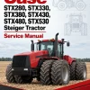 Case STX280, STX330, STX380, STX430, STX480, STX530 Steiger Tractor Service Manual