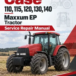Case 110, 115, 120, 130, 140 Maxxum EP Tractor Service Manual Case 110, 115, 120, 130, 140 Maxxum EP Tractor Service Manual